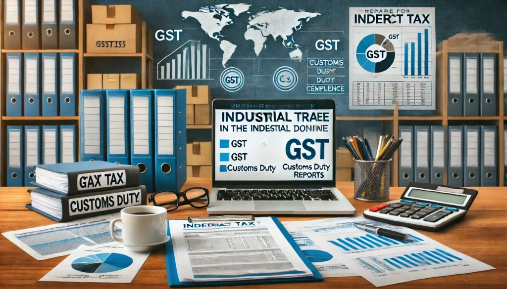 Comprehensive interview guide for industrial trainee roles in the indirect tax domain, covering GST, customs duties, and essential skills for CA students.