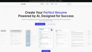 A screenshot of the CA Monk Resume Builder, a tool used to check if your CA resume is ATS-friendly.