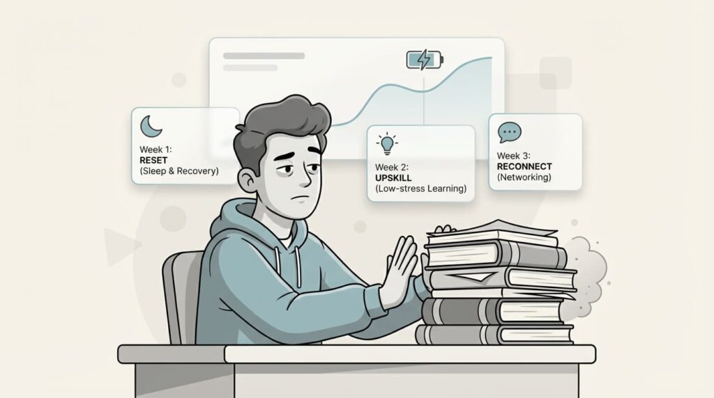 3-week detox plan for CA student burnout