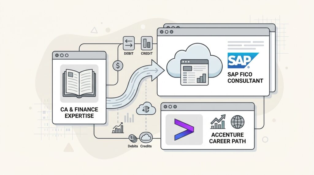 How CAs can become SAP Functional Consultants at Accenture CA Monk