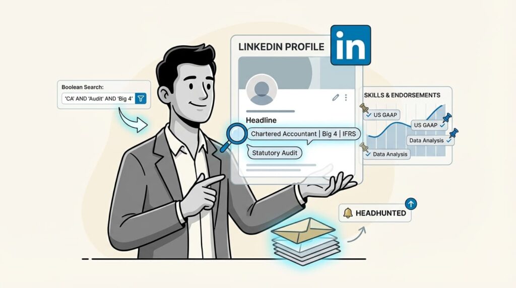 LinkedIn Tips for CAs Get Noticed by Big 4 Recruiters CA Monk