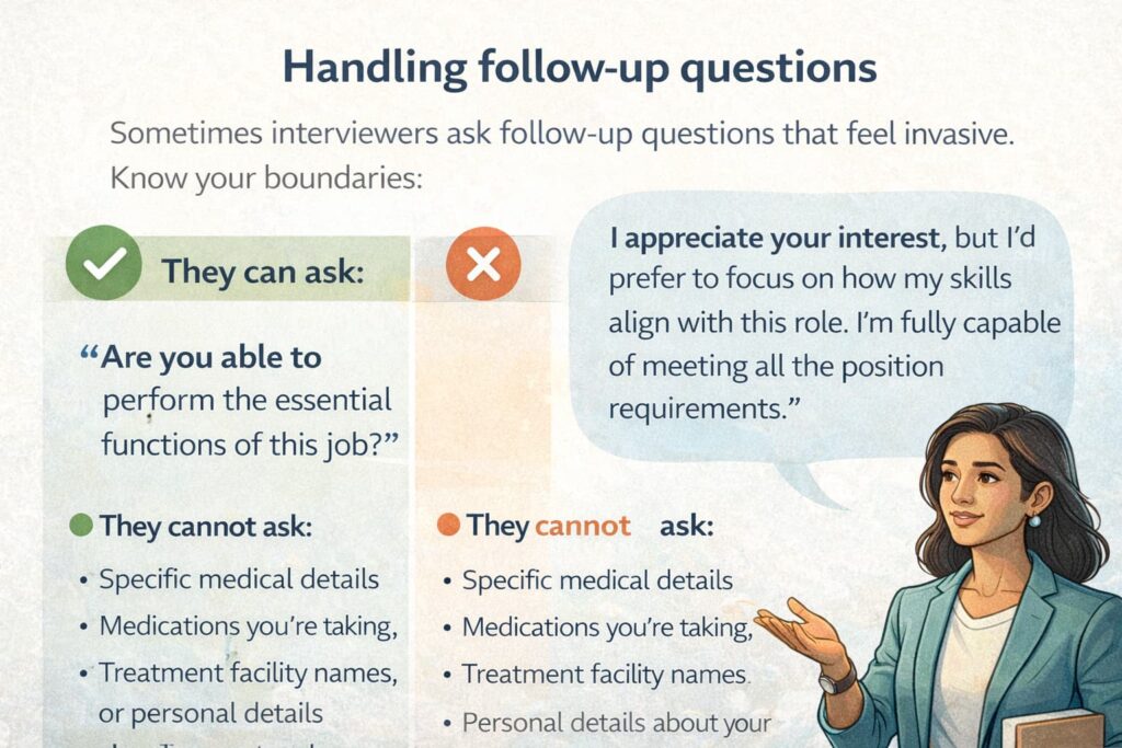 Mastering your verbal delivery ensures you can address your career break briefly and professionally before moving on to your core qualifications