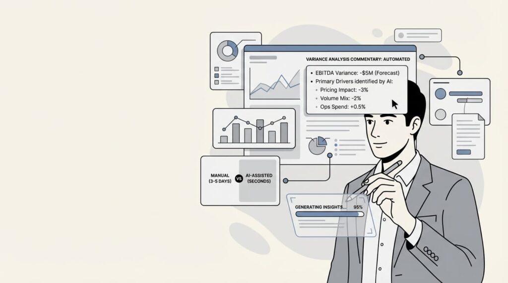 AI Variance Analysis Automate FP&A Insights with Prompts